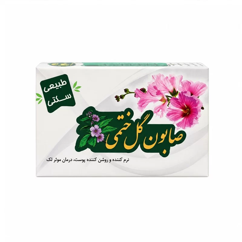 صابون گل ختمی طوبی - 100 گرم