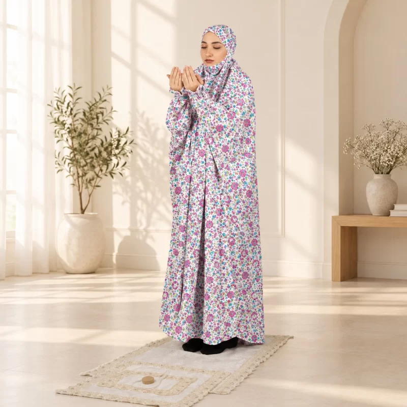 چادر نماز سنتی سایز 160 طرح 1