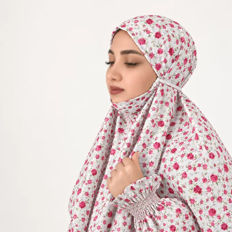 چادر نماز آستین‌ دار سایز 150 طرح 1