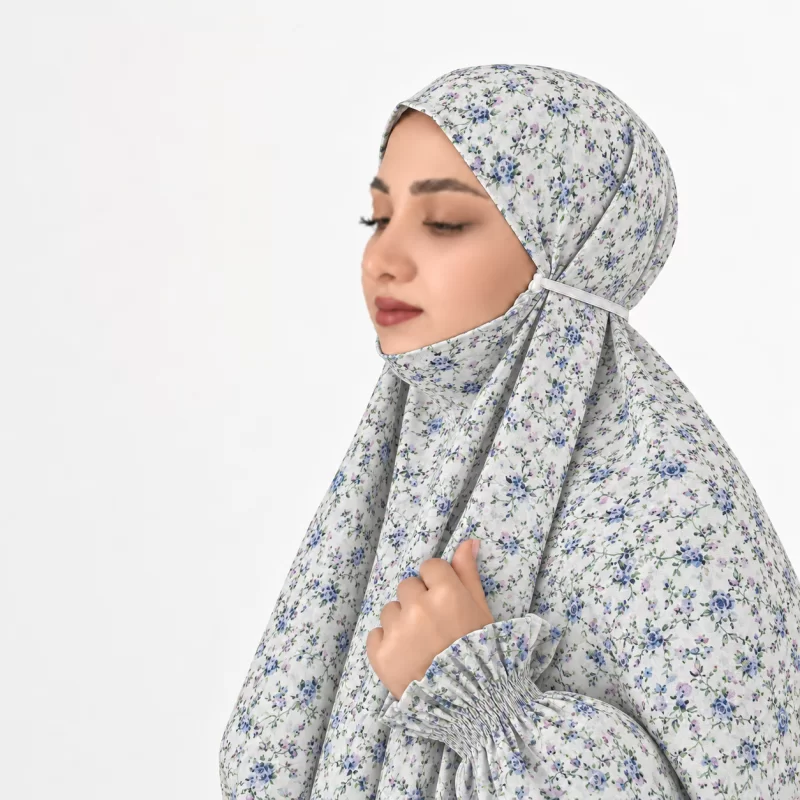 چادر نماز آستین‌ دار سایز 160 طرح 4