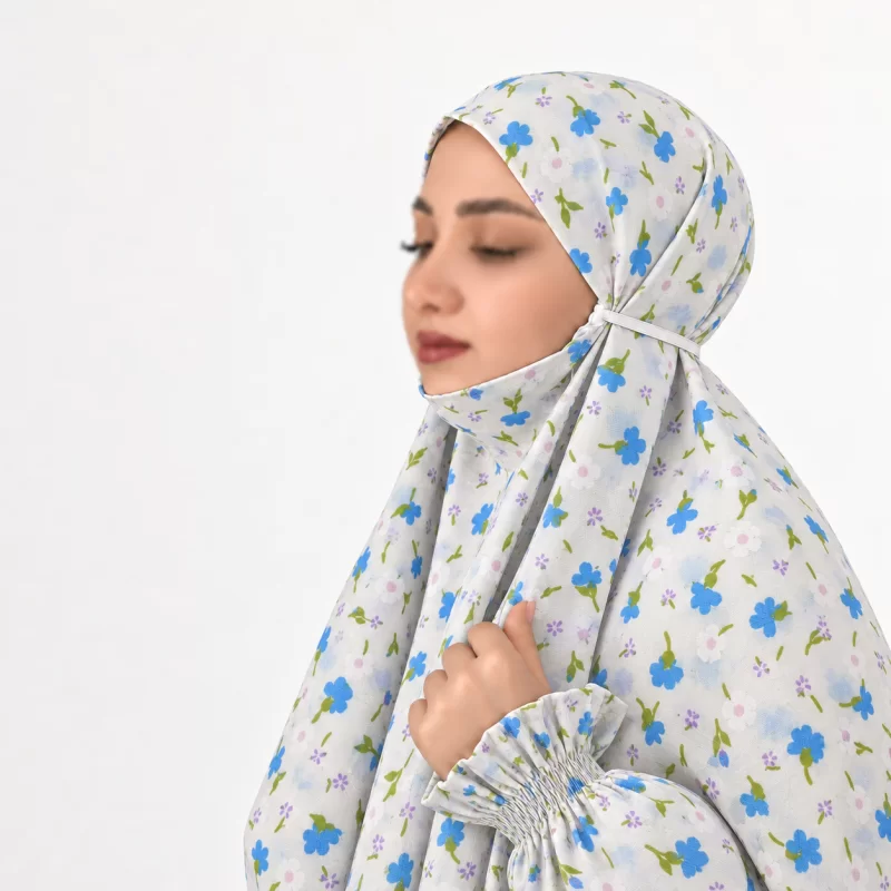 چادر نماز آستین‌ دار سایز 150 طرح 2