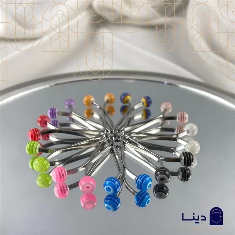 گیره روسری ساده مدل نواری ریز