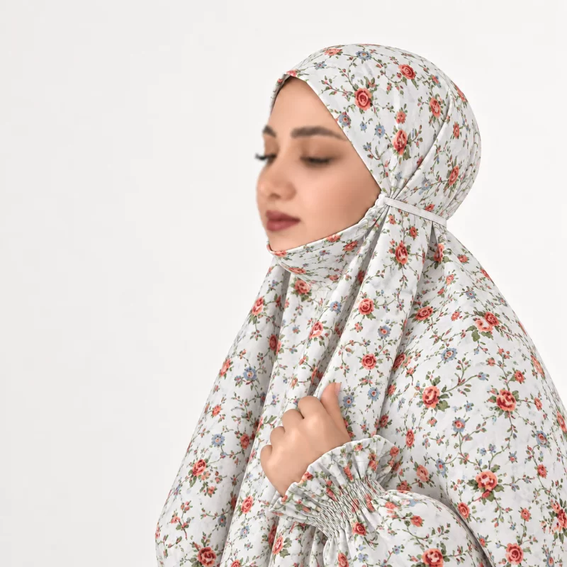 چادر نماز آستین‌ دار سایز 160 طرح 3