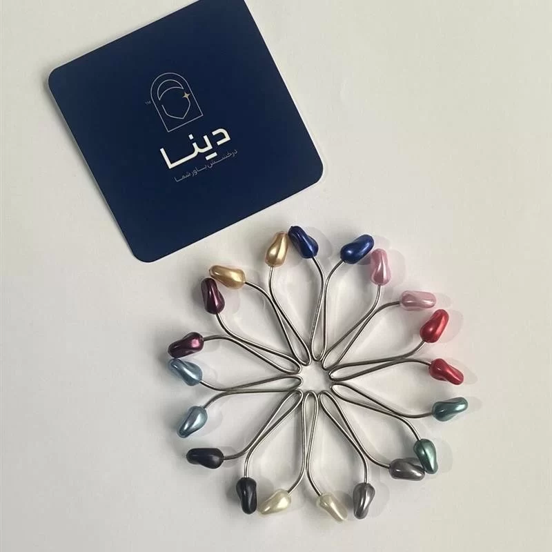 بسته 10 تایی گیره روسری پیچک