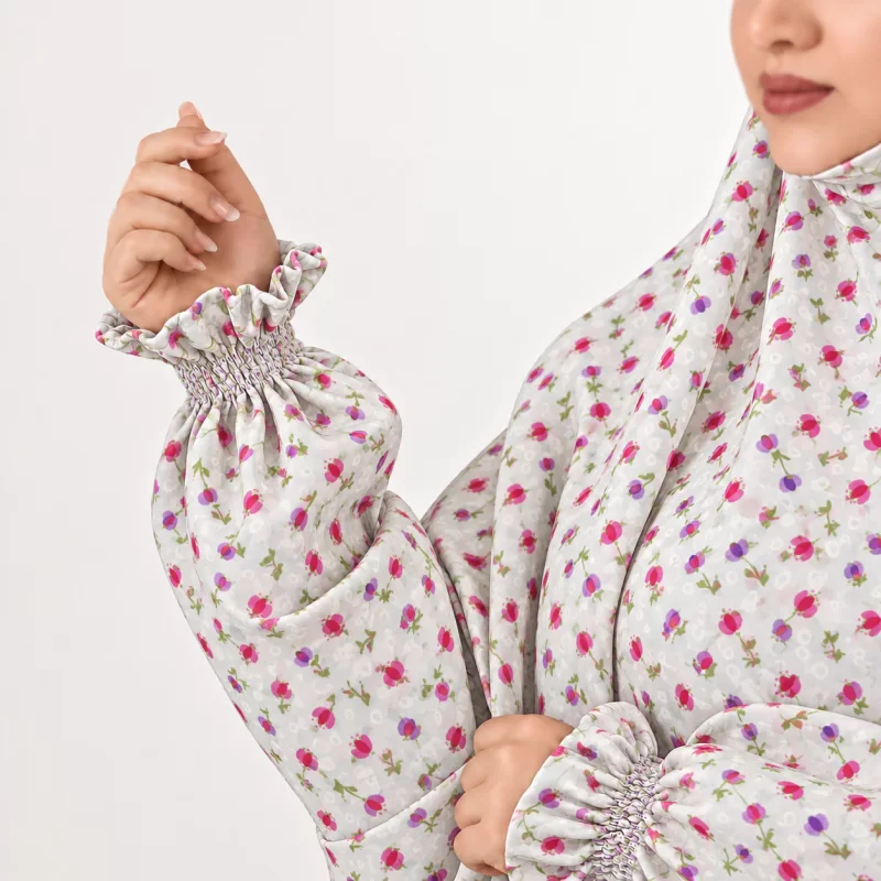 چادر نماز آستین‌ دار سایز 160 طرح 2