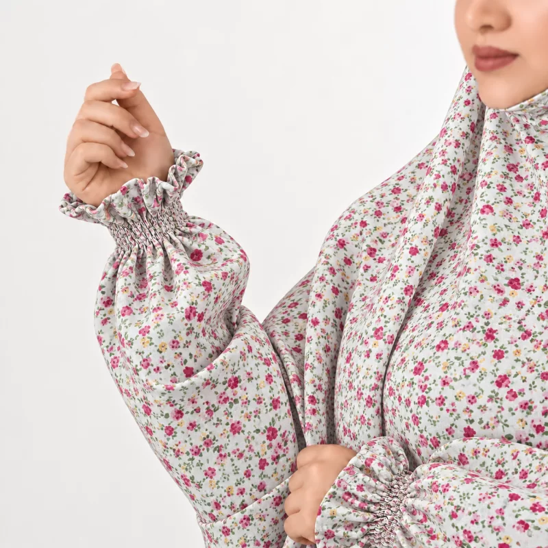 چادر نماز آستین‌ دار سایز 180 طرح 3