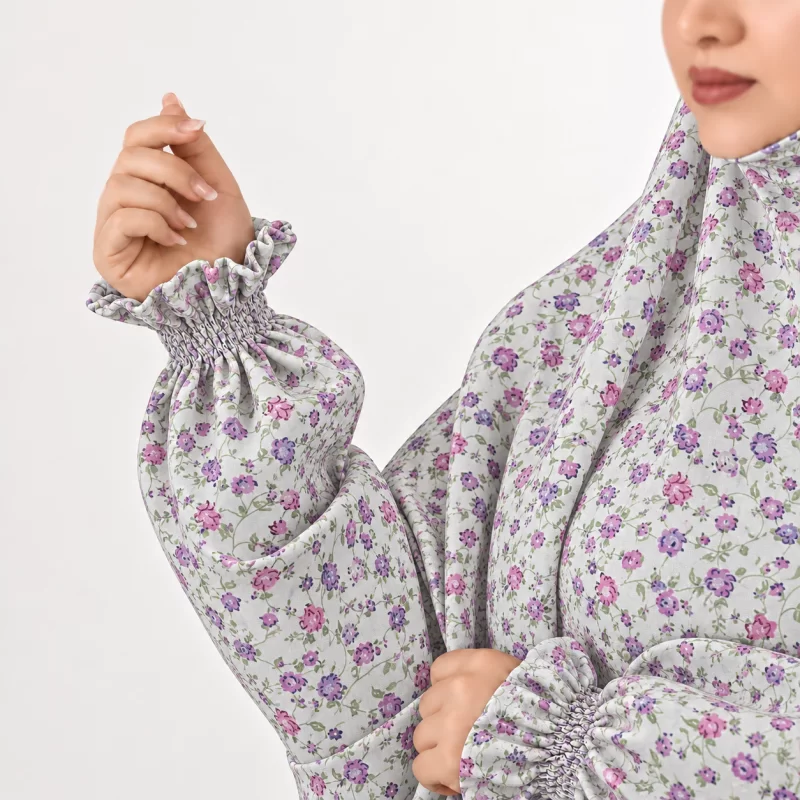 چادر نماز آستین‌ دار سایز 160 طرح 1
