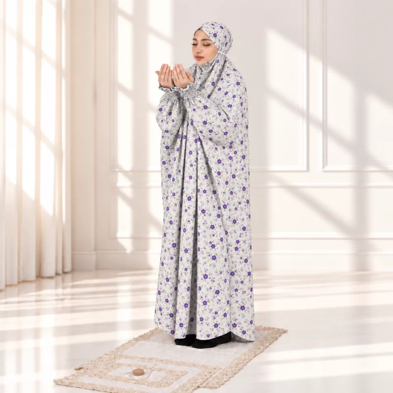چادر نماز آستین‌ دار سایز 170 طرح 1
