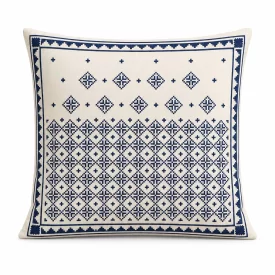 کوسن مخمل طرح زیلو 44×44