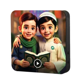 تابلو دکوراتیو صوتی طرح قاری کودک