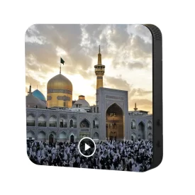 تابلو دکوراتیو صوتی طرح حرم امام رئوف (ع)