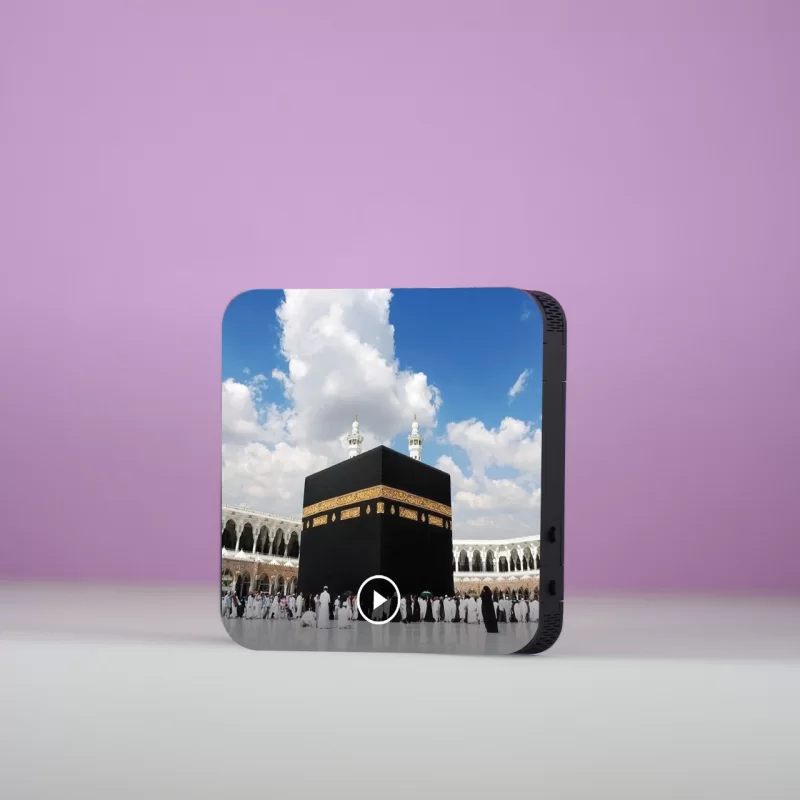 تابلو مگنتی صوتی طرح خانه کعبه