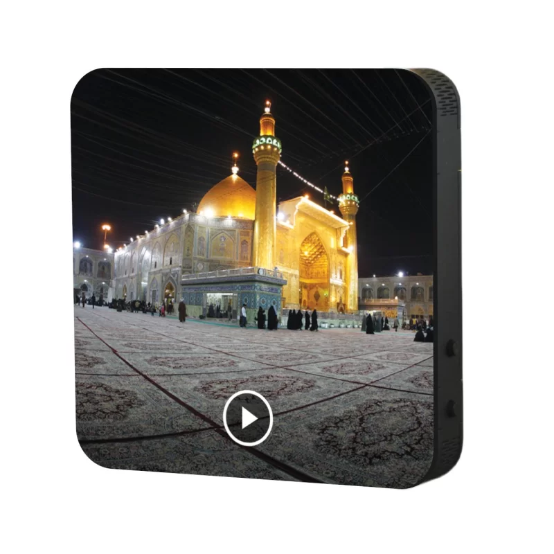 تابلو دکوراتیو صوتی طرح گنبد و گلدسته حرم امیرالمؤمنین (ع)