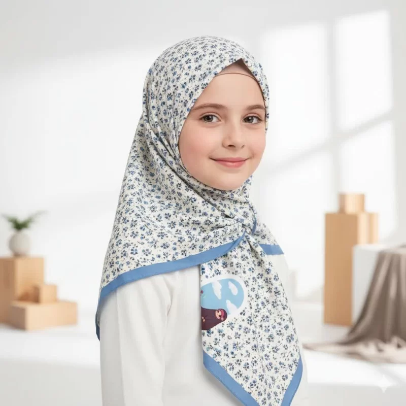 ست کیف و روسری دخترانه طرح صبا