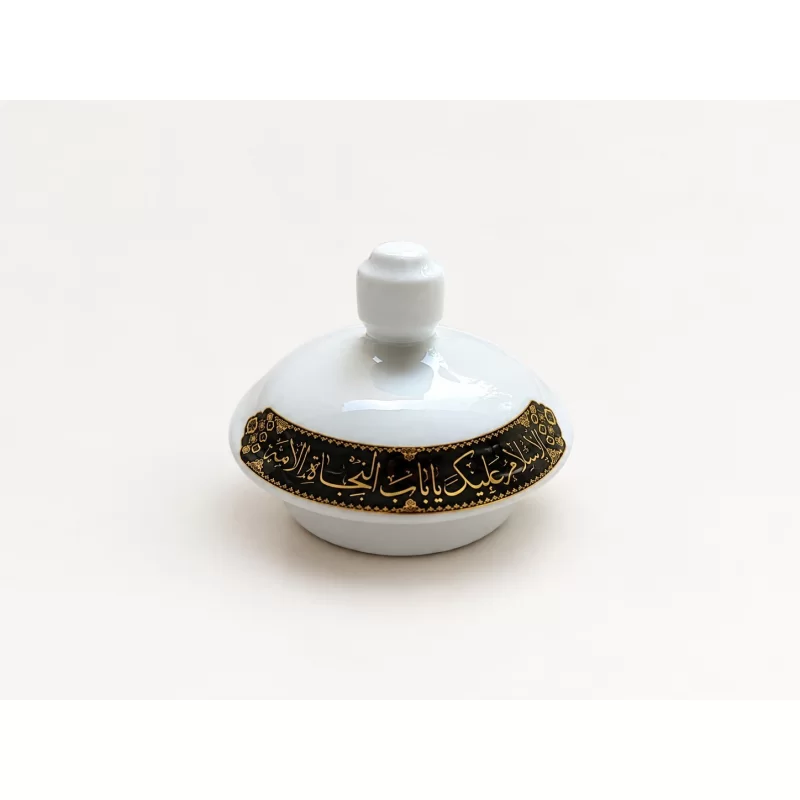 قوری هیئتی طرح اباالفضل العباس و اباعبدالله الحسین دو و نیم لیتری