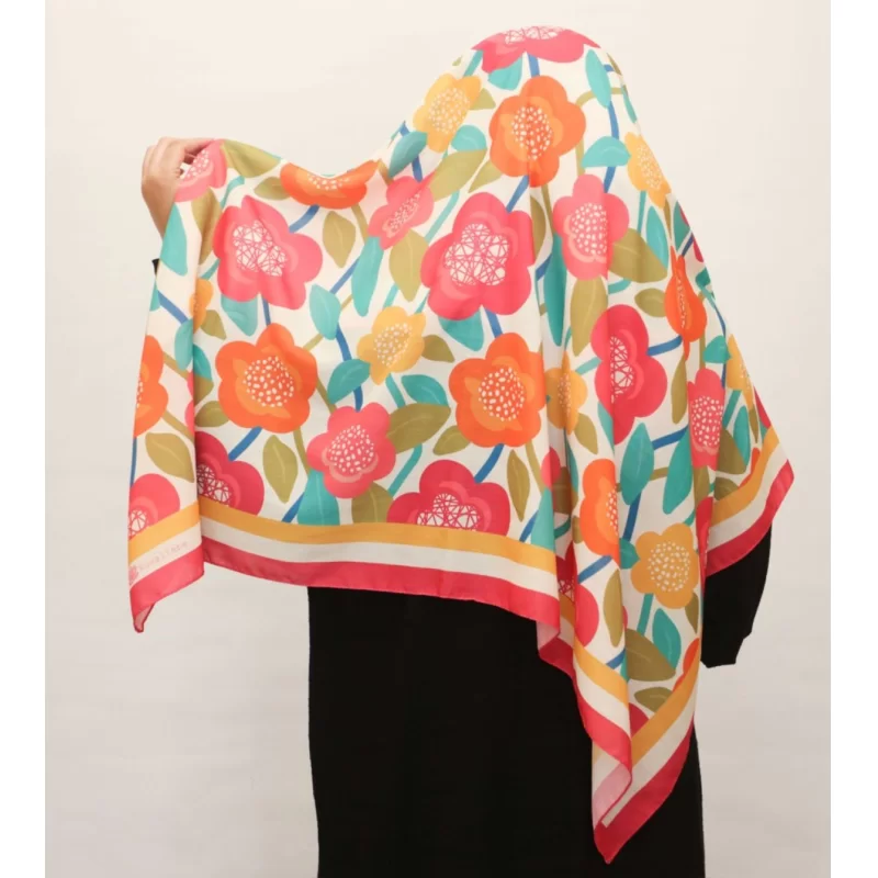 روسری نخی گلاله