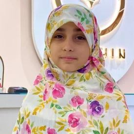 روسری حریر طرح ژیلا