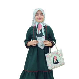 ست کیف و روسری دخترانه طرح وقار