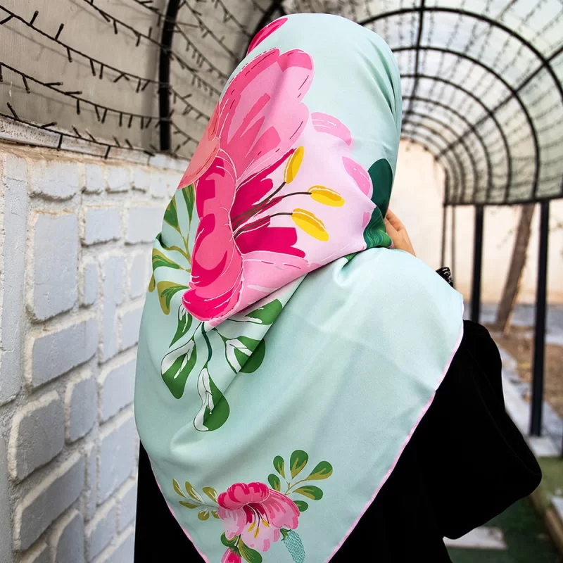 روسری ابریشم پوپک