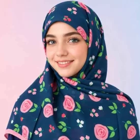 روسری حریر طرح سپیده