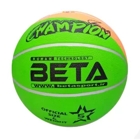توپ بسکتبال لاستیکی سایز 5 (فسفری) – (PBR5(mc