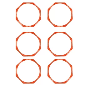 حلقه چابکی شش ضلعی بسته 6 عددی