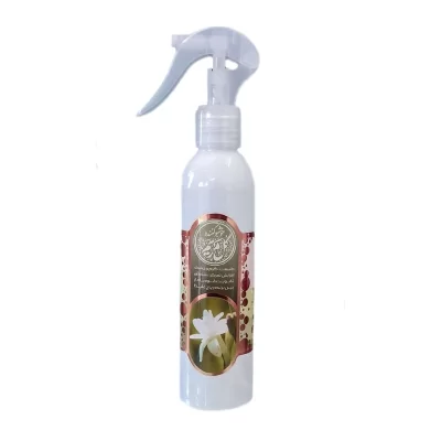 رایحه افشان طبیعی مریم 200گرمی با پمپ روان و قوی-خوشبو کننده هوای طیبستان کد 101559