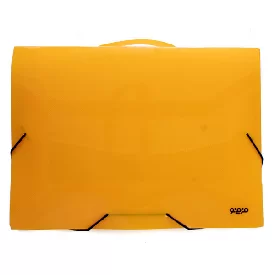 کیف طلقی کش دار زرد