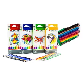 مداد ۱۲ رنگ جعبه مقوایی ادمیرال