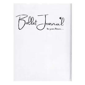 دفتر فانتزی جلد سخت bullet journal نقره کوب ته چسب سایز A5