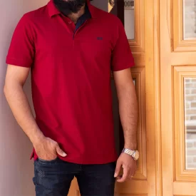 تی شرت مردانه 313 جودون آستین کوتاه یقه دار