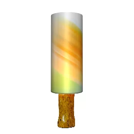 آباژور پایه درختی طرح رنگی مدل LS0258