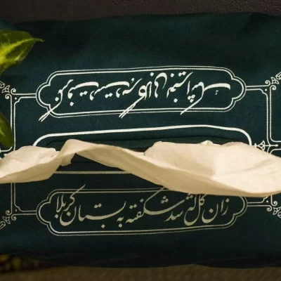 کاور دستمال کاغذی پارچه ای هیئت98