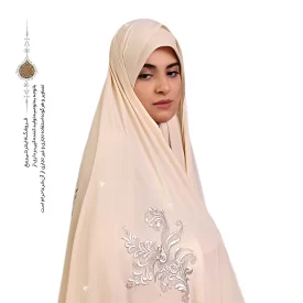 چادر عروس ژاله کرپ حریر