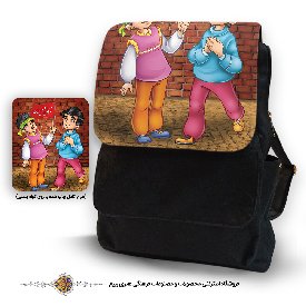 کوله پشتی برزنت واتر با طرح بچه های امام حسینی