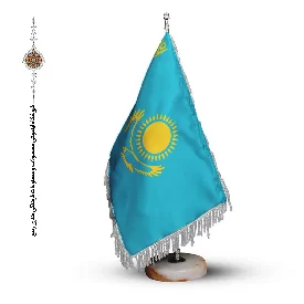 پرچم رومیزی و تشریفاتی کشور قزاقستان