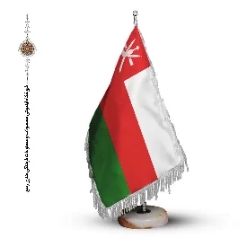 پرچم رومیزی و تشریفاتی کشور عمان