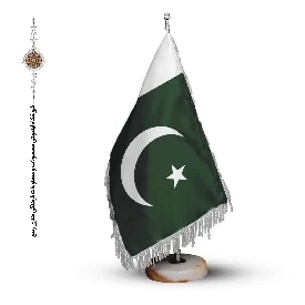 پرچم رومیزی و تشریفاتی کشور پاکستان