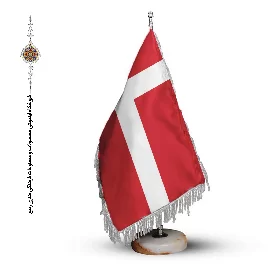 پرچم رومیزی و تشریفاتی کشور دانمارک