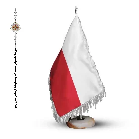 پرچم رومیزی و تشریفاتی کشور لهستان