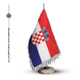 پرچم رومیزی و تشریفاتی کشور کرواسی