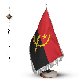 پرچم رومیزی و تشریفاتی کشور آنگولا