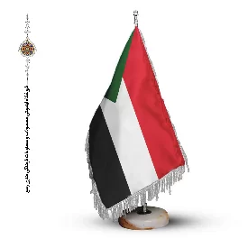 پرچم رومیزی و تشریفاتی کشور سودان