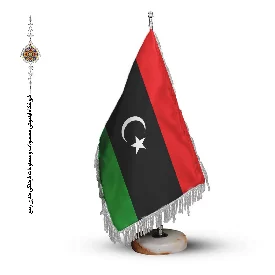 پرچم رومیزی و تشریفاتی کشور لیبی