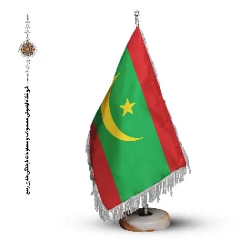 پرچم رومیزی و تشریفاتی کشور موریتانی