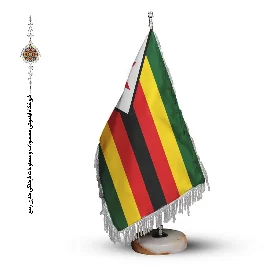 پرچم رومیزی و تشریفاتی کشور زیمبابوه