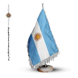 پرچم رومیزی و تشریفاتی کشور آرژانتین