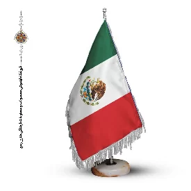 پرچم رومیزی و تشریفاتی کشور مکزیک 