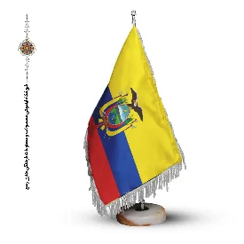 پرچم رومیزی و تشریفاتی کشور اکوادور