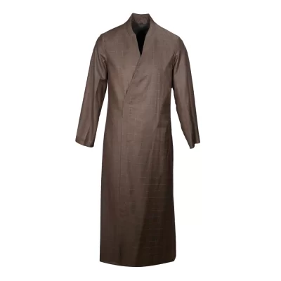 قبا شاهین چهارخانه (قهوه ای سوخته)